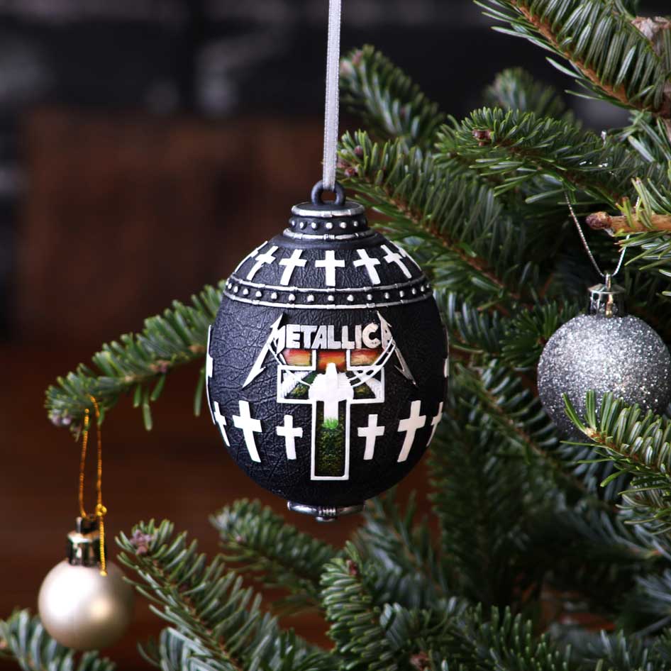 Metallica Master of Puppets Album Hanging Ornament - Shop Hanging Decorations At Gift Moments - 1
