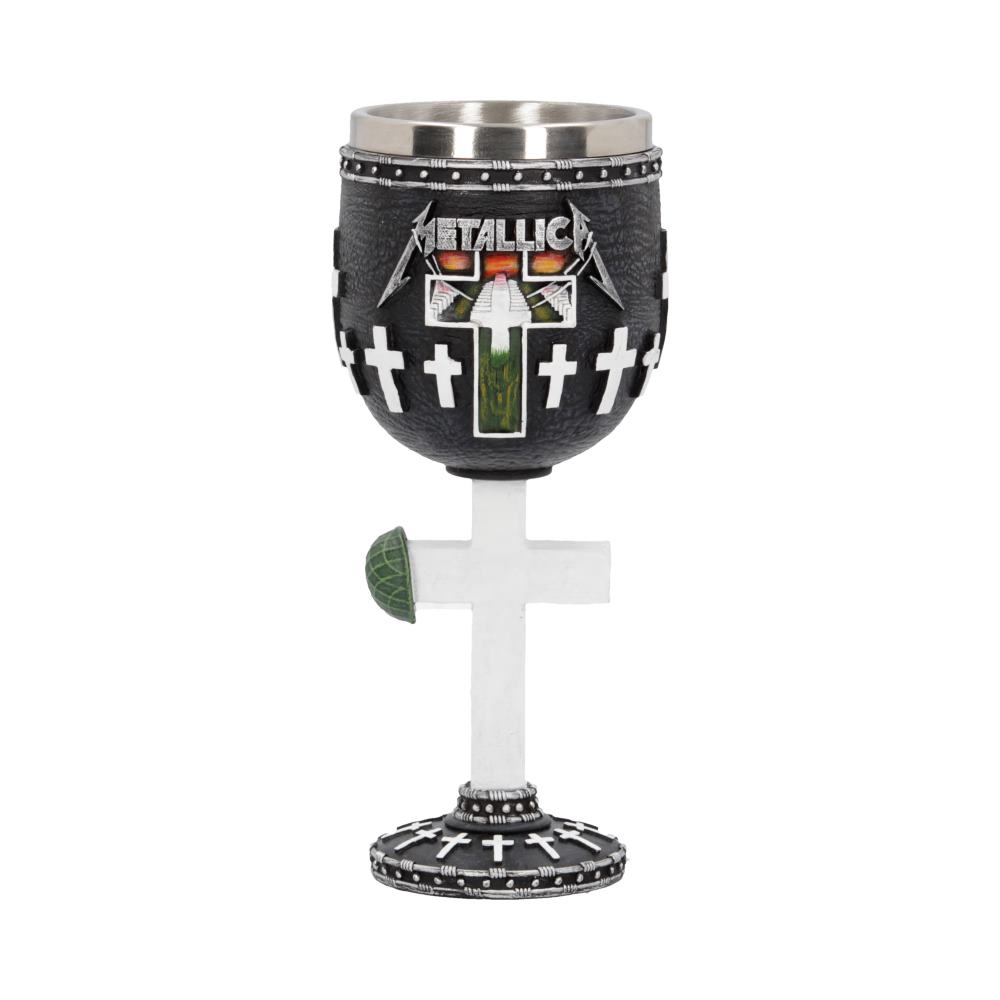 Metallica Master of Puppets Goblet Album Wine Glass - Shop Goblets & Chalices At Gift Moments - 2