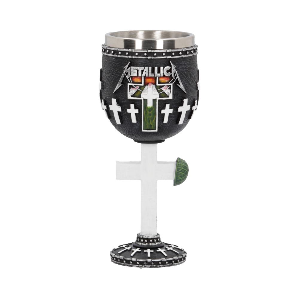Metallica Master of Puppets Goblet Album Wine Glass - Shop Goblets & Chalices At Gift Moments - 4