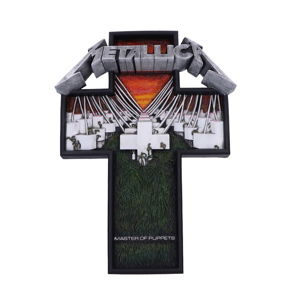 Metallica Master of Puppets Wall Plaque - Shop Signs & Plaques At Gift Moments - 2