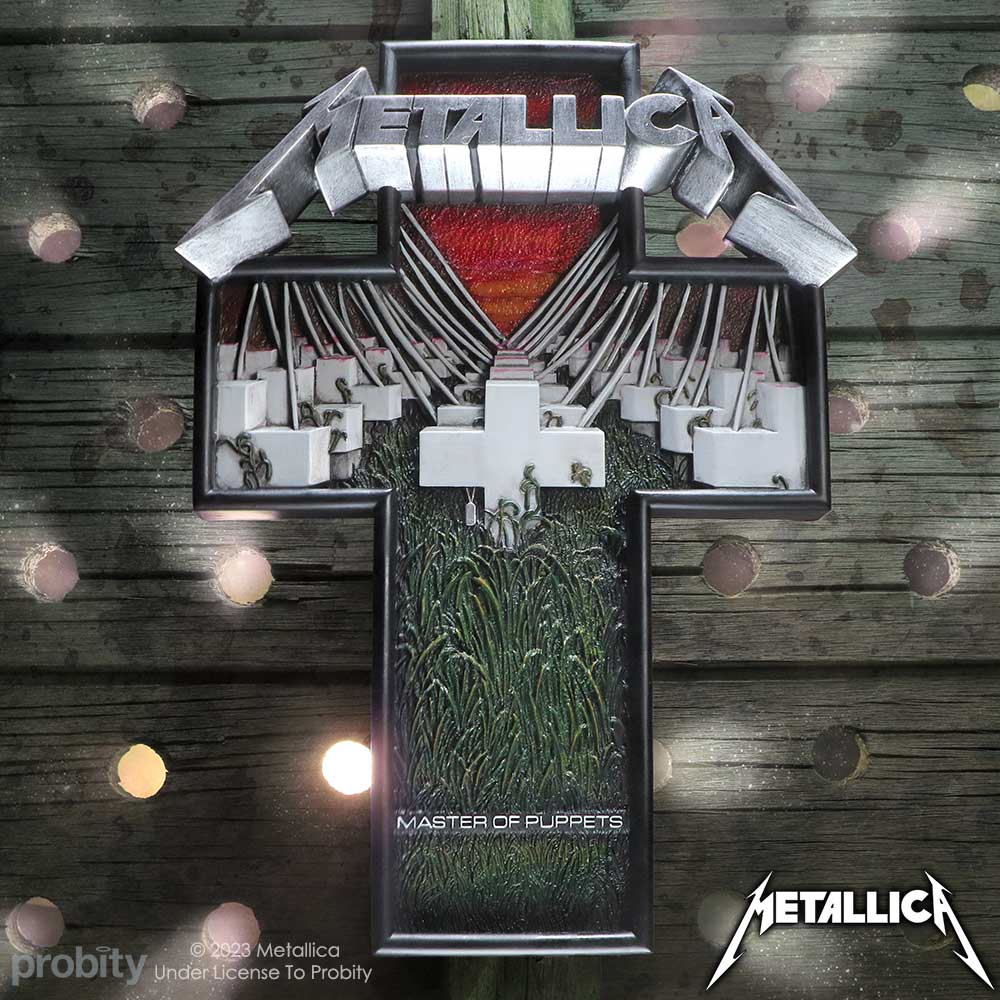 Metallica Master of Puppets Wall Plaque - Shop Signs & Plaques At Gift Moments - 1
