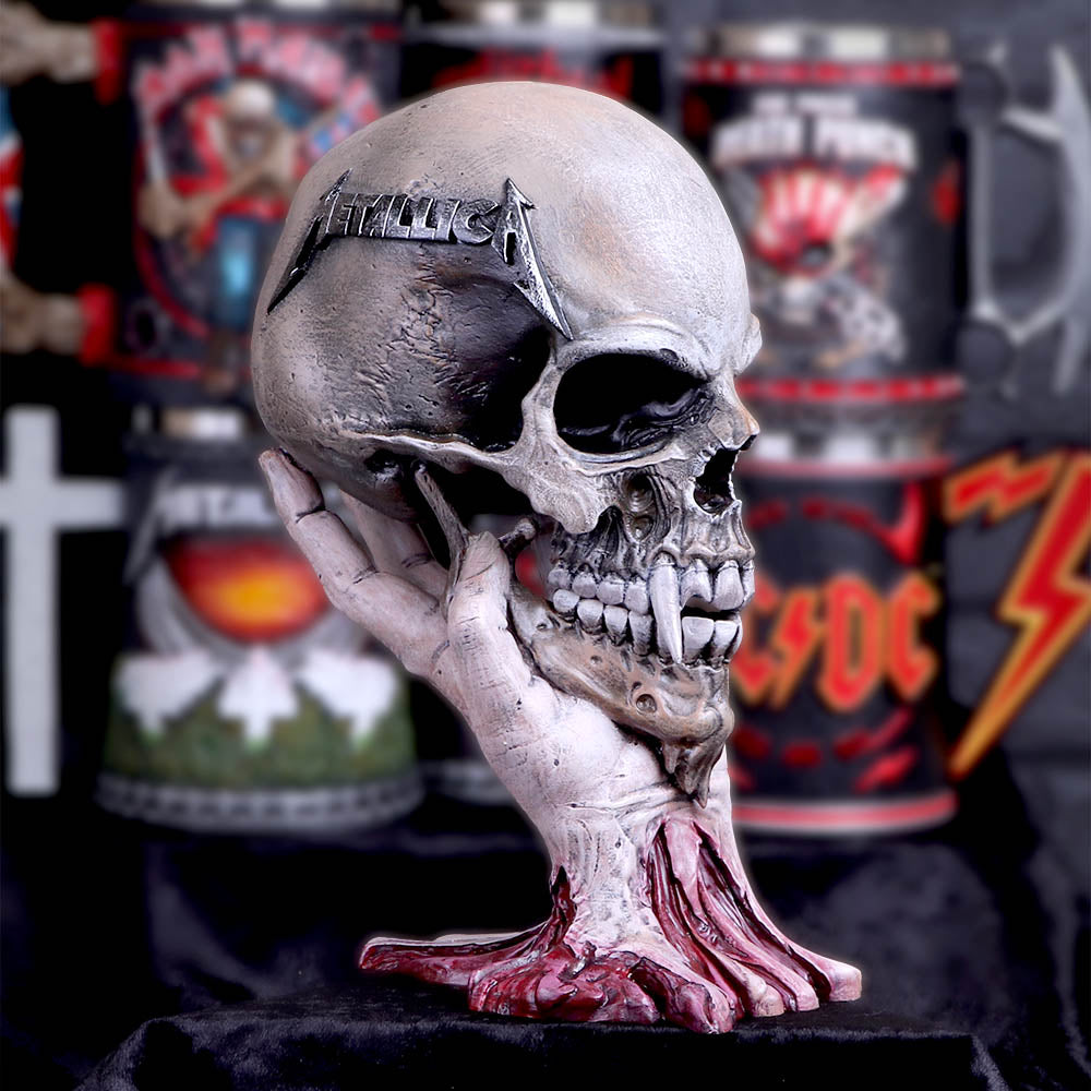Metallica Sad but True Pushead Skull Figurine - Shop Figures & Collectables At Gift Moments - 1