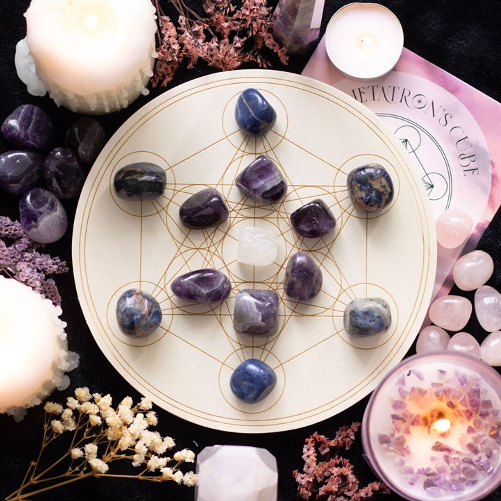 Metatron’s Cube Crystal Grid Set: 1 - By Gift Moments