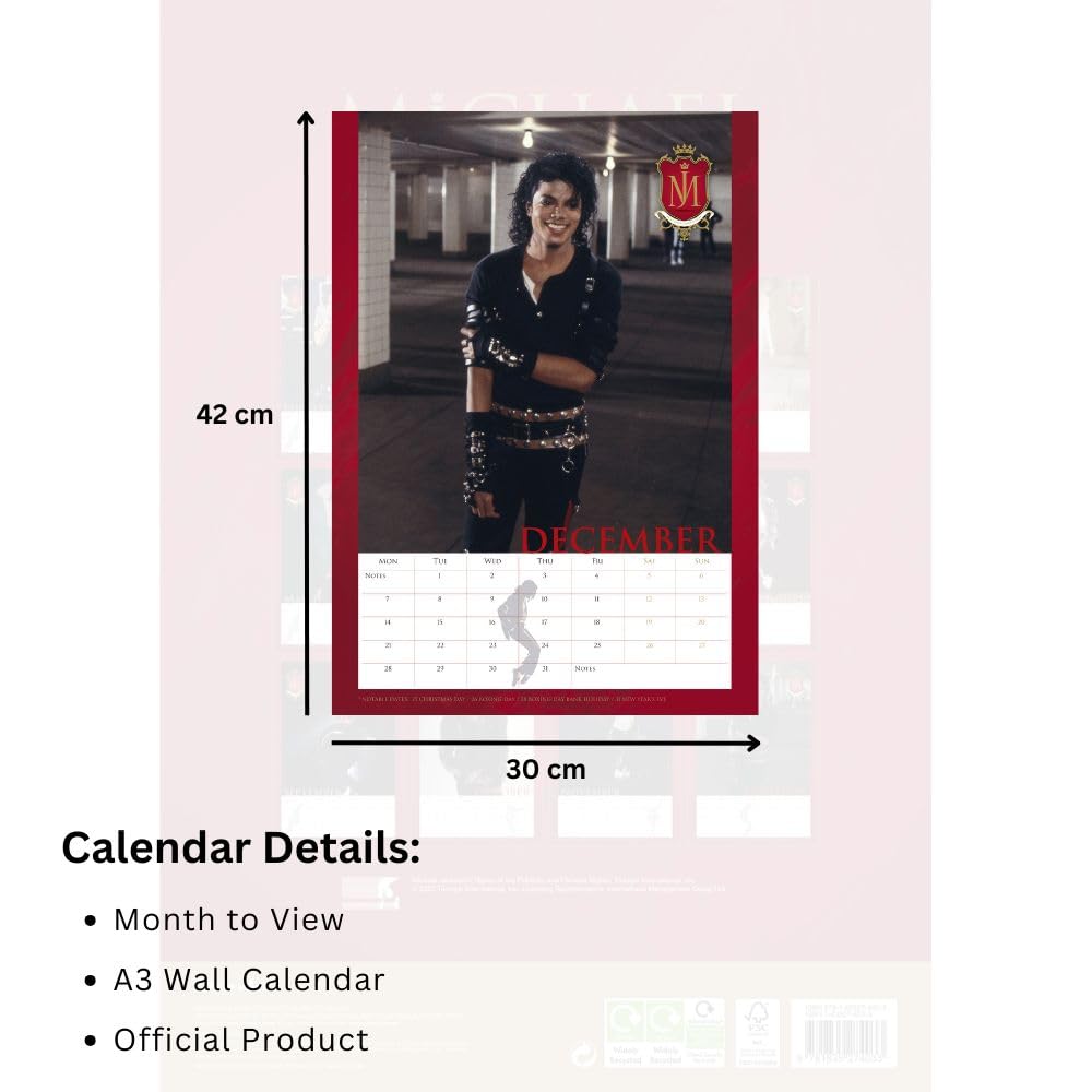 Michael Jackson A3 Calendar 2026: 5 - Calendars By Michael Jackson