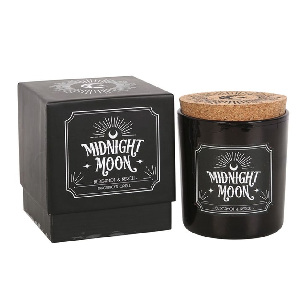 Midnight Moon Bergamot & Neroli Candle: 2 - Candles By Gift Moments