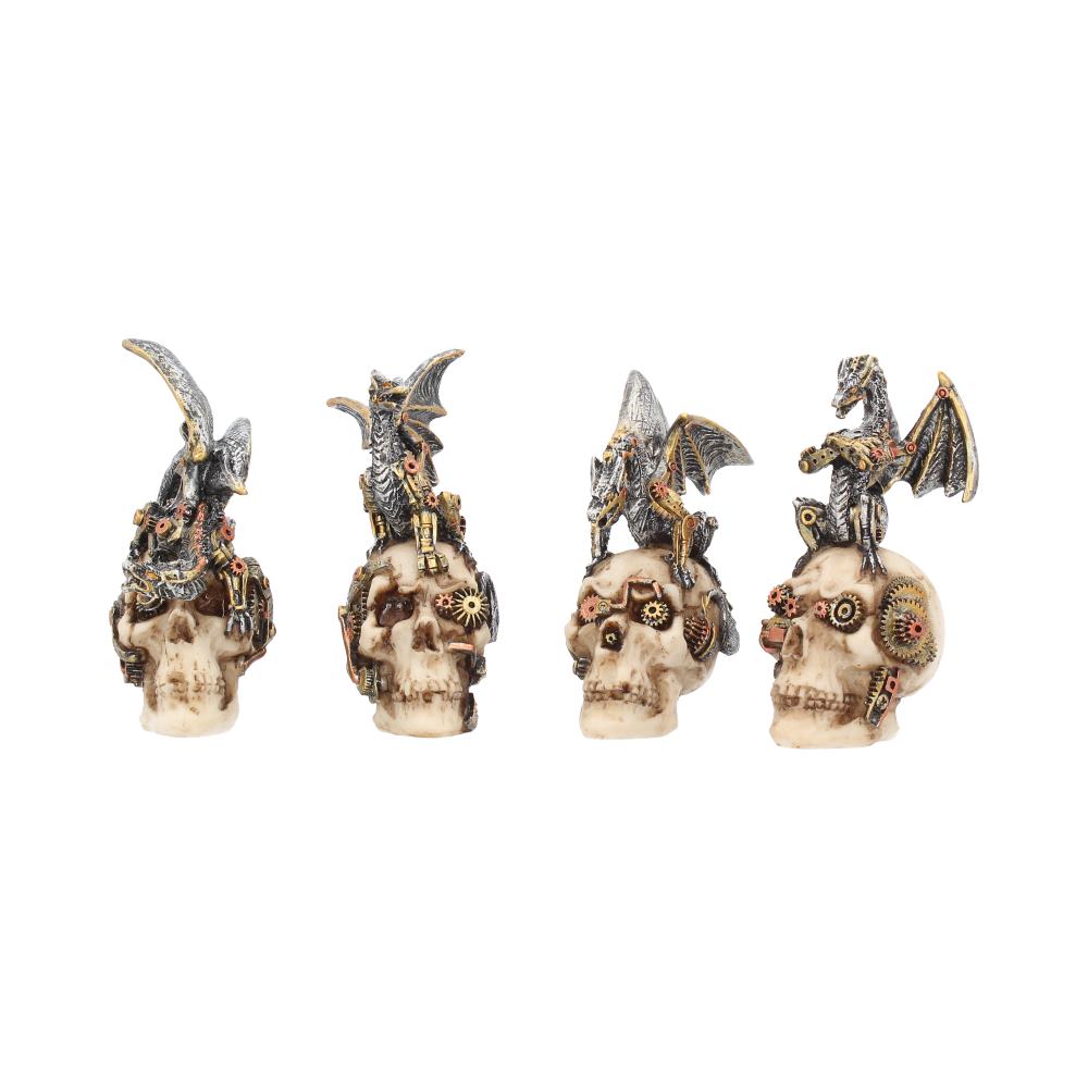 Mind Machines Steampunk Dragons & Skulls 10.5cm (Set of 4): 2 - Figures & Collectables By Gift Moments