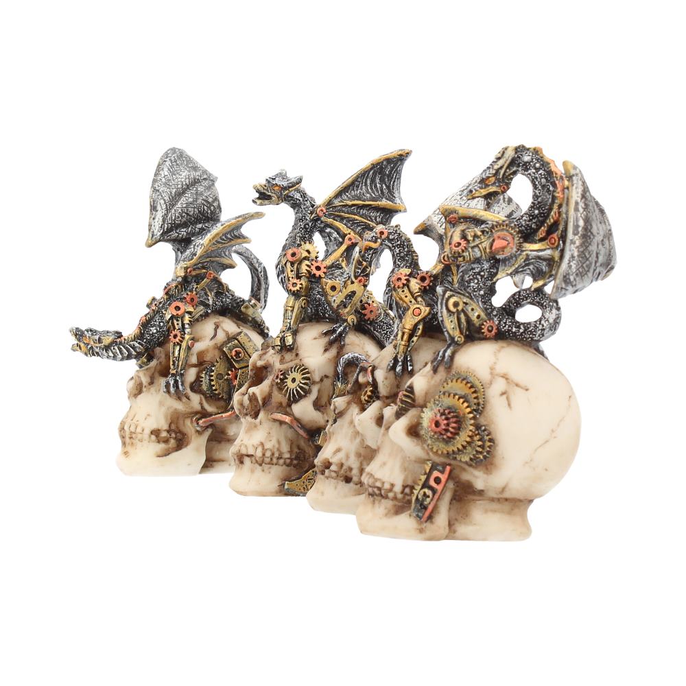 Mind Machines Steampunk Dragons & Skulls 10.5cm (Set of 4): 3 - Figures & Collectables By Gift Moments
