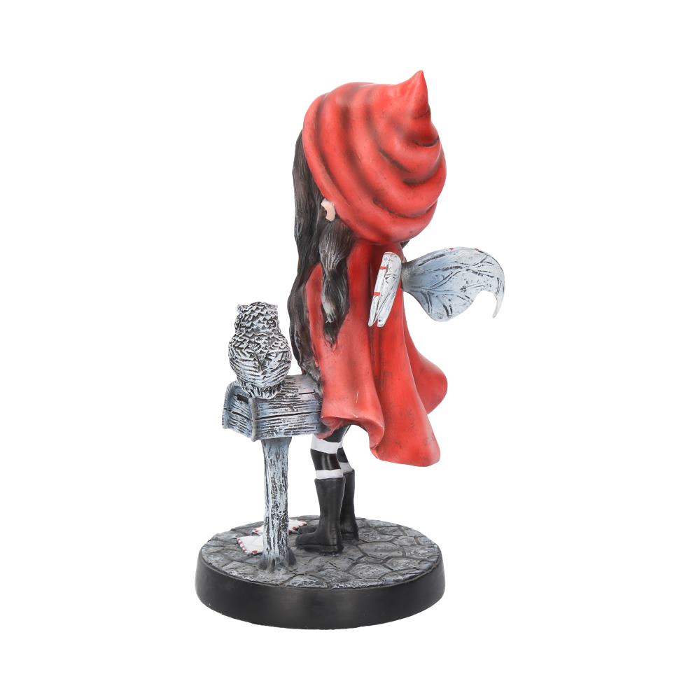 Missing You Red Hooded Fairy with Mailbox: 4 - Figurines Medium (15-29cm) By Gift Moments