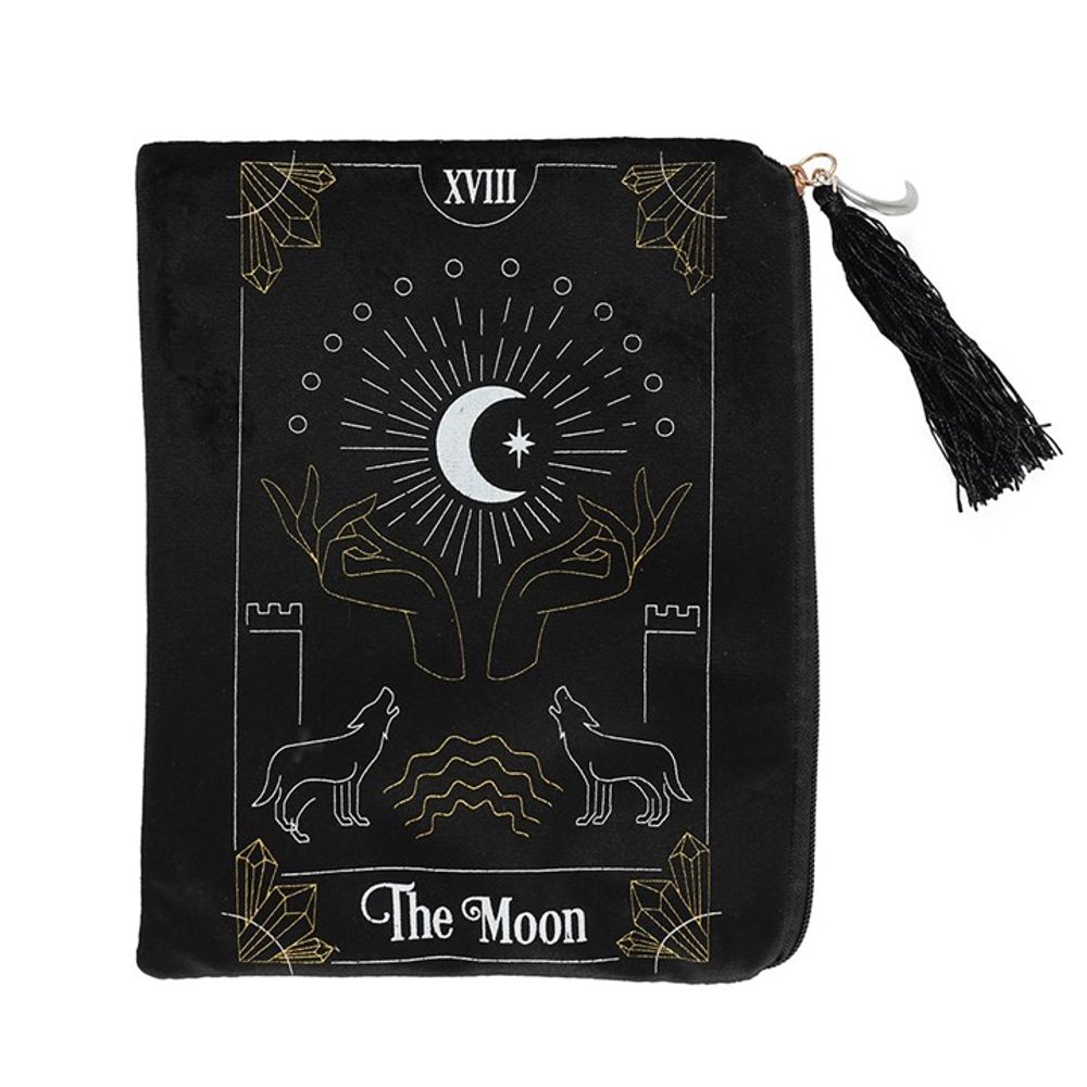The Moon Tarot Card Zippered Bag: 2 - By Gift Moments