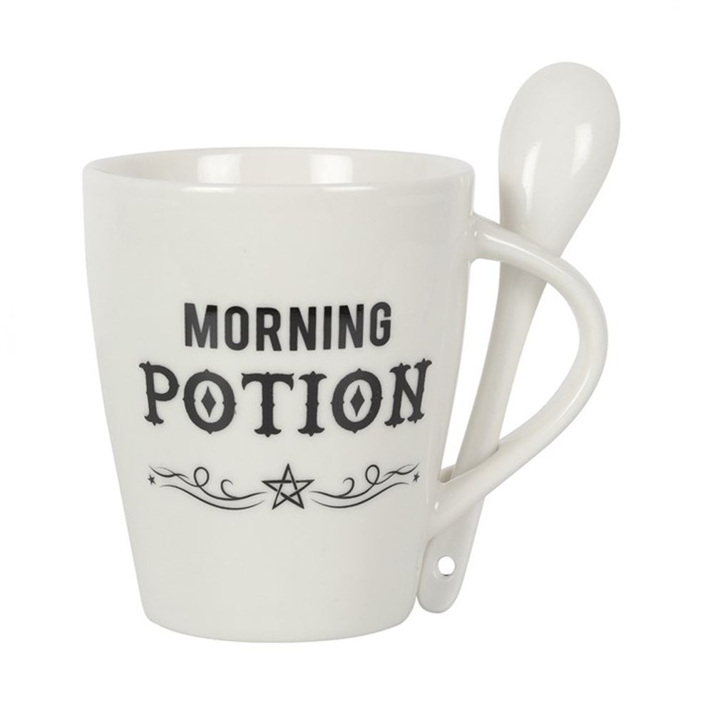 Morning Potion Mug and Spoon Set: 3 - Mugs By Gift Moments