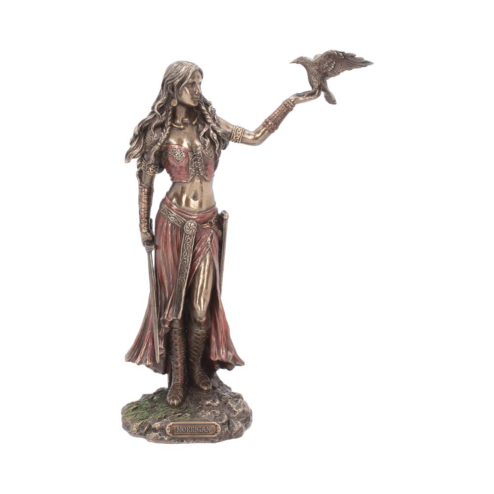 Morrigan and Crow Figurine Bronze Ornament: 2 - Figures & Collectables By Gift Moments