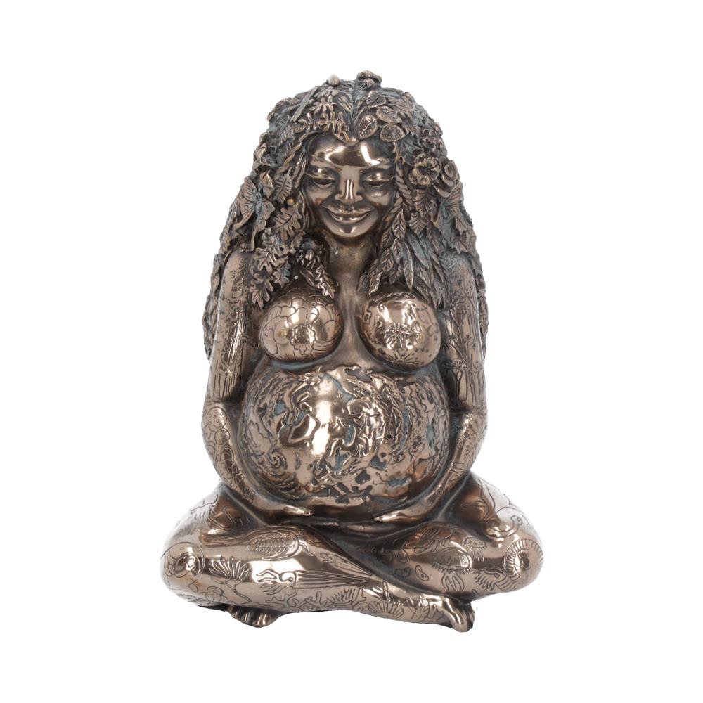 Mother Earth Bronze Finished Gaia Figure 17.5cm: 2 - Figures & Collectables By Oberon Zell’s Mythic Images