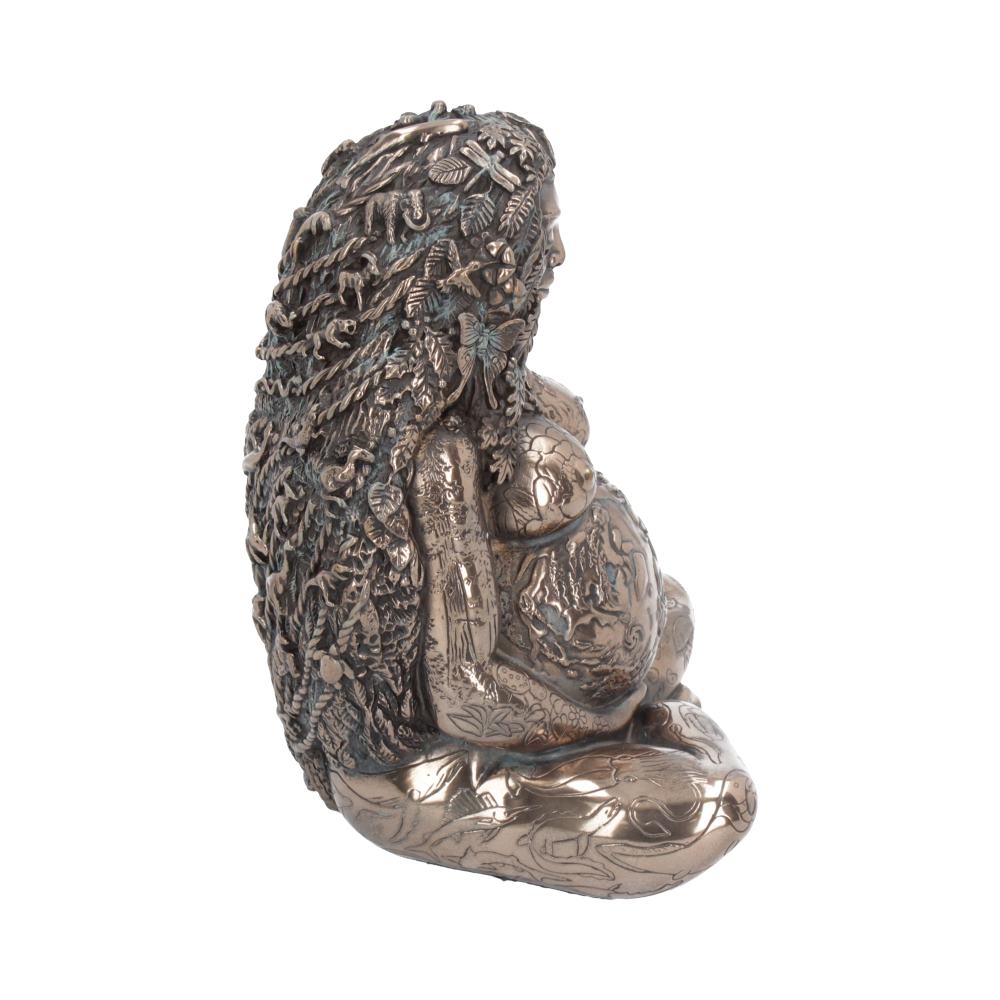 Mother Earth Bronze Finished Gaia Figure 17.5cm: 5 - Figures & Collectables By Oberon Zell’s Mythic Images