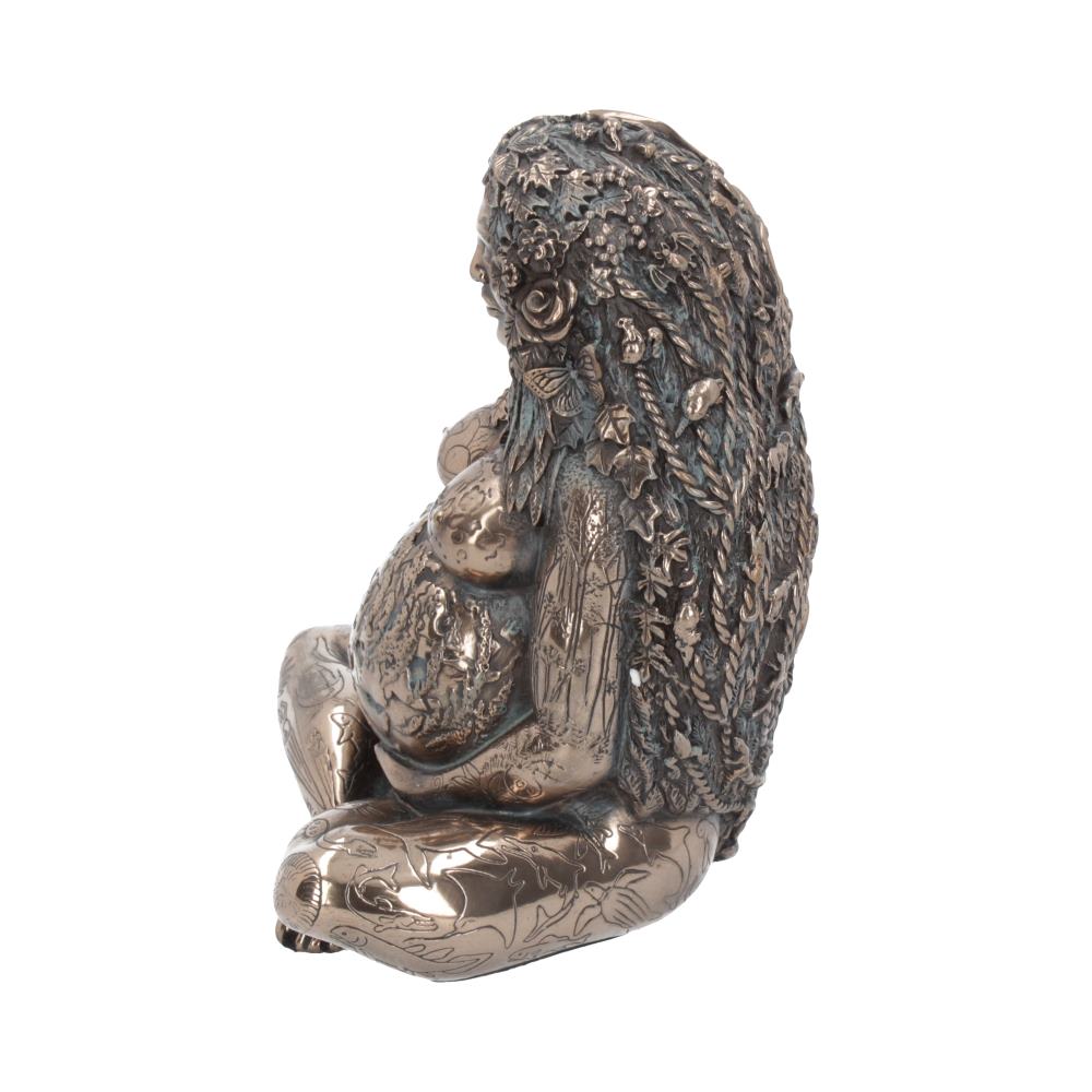 Mother Earth Bronze Finished Gaia Figure 17.5cm: 3 - Figures & Collectables By Oberon Zell’s Mythic Images