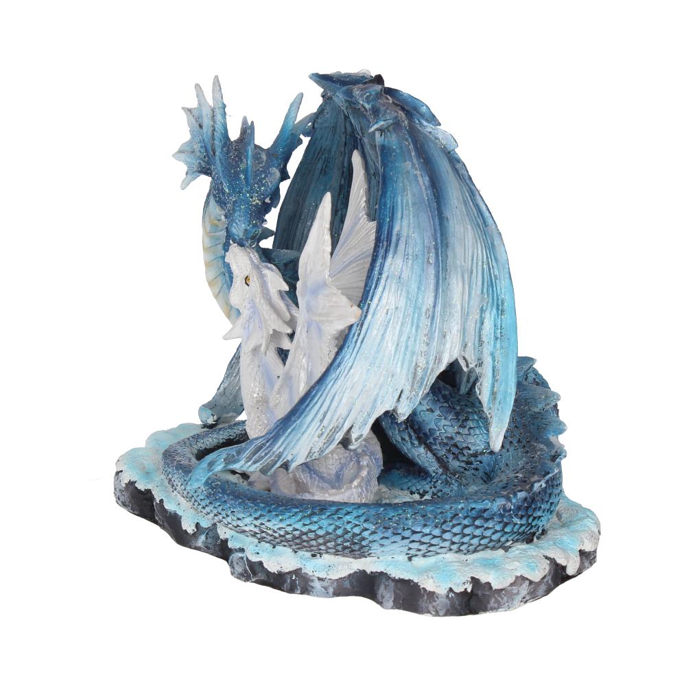 Mothers Love Blue Dragon and White Dragonling Figurine: 3 - Figurines Medium (15-29cm) By Gift Moments