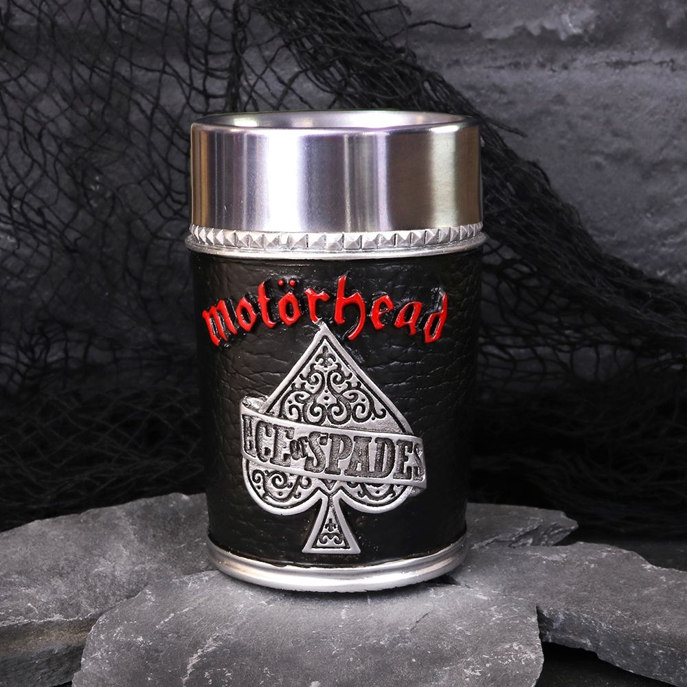 Motorhead Ace of Spades Warpig Shot Glass: 2 - Shot Glasses By Motorhead