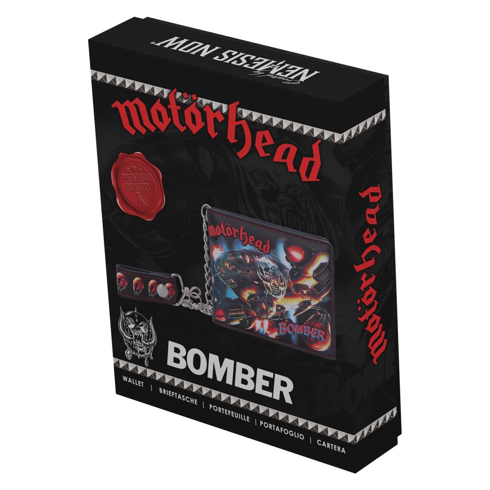 Motorhead Bomber Artwork Wallet: 8 - Wallets By Motorhead