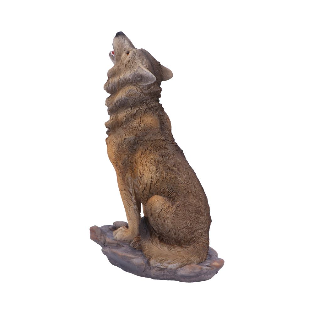 Mountains Cry Howling Wolf Figurine 20cm: 3 - Figures & Collectables By Gift Moments
