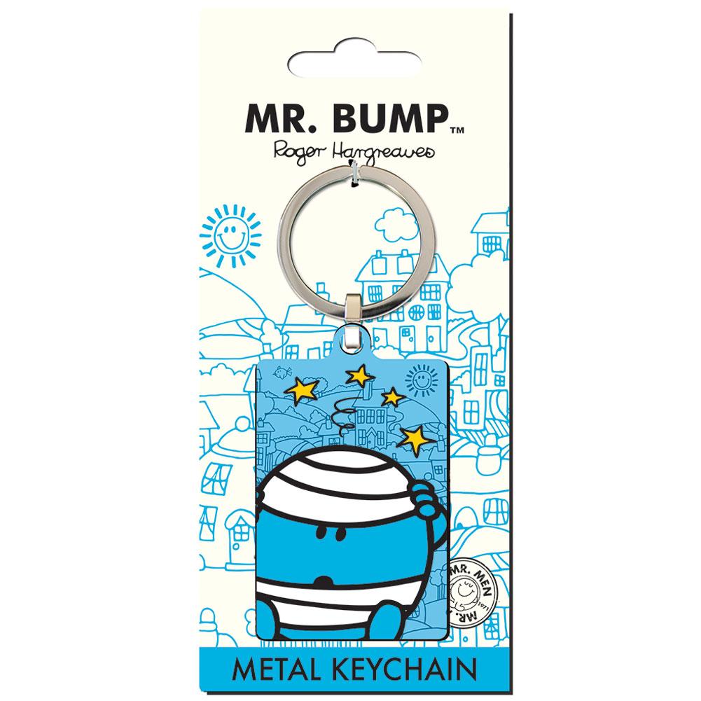 Mr Bump Metal Keyring: 3 - Keyrings By Mr. Men And Little Miss