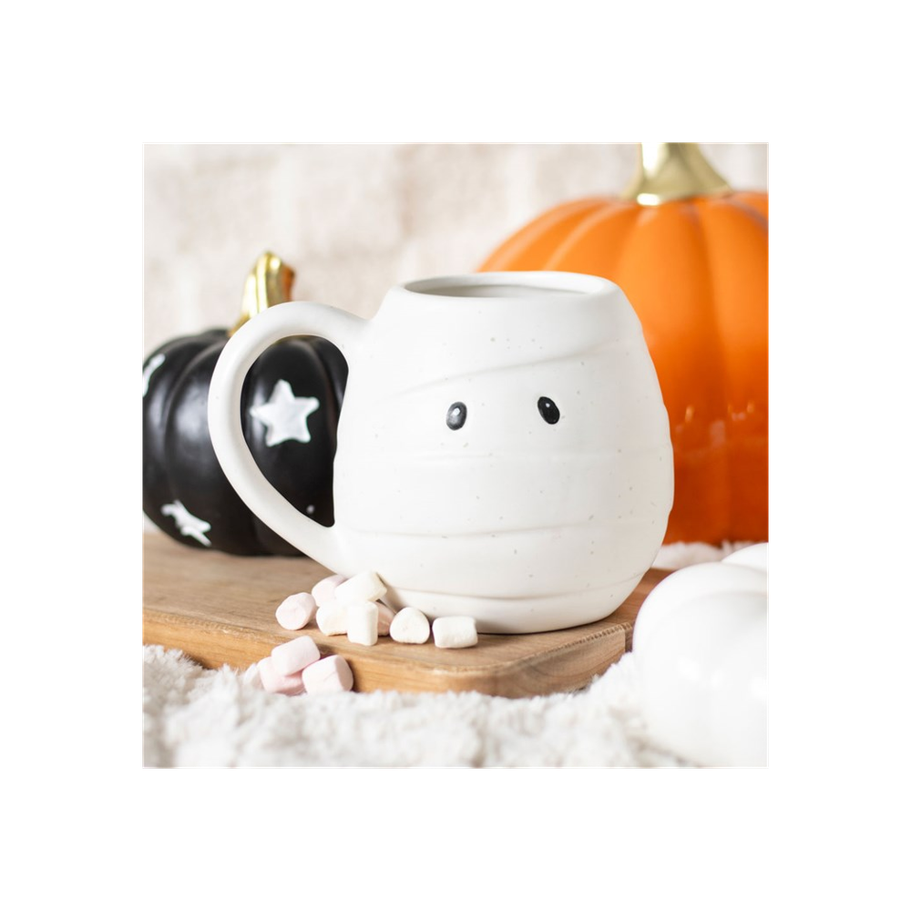 Mummy Shaped Rounded Mug: 6 - Mugs By Gift Moments