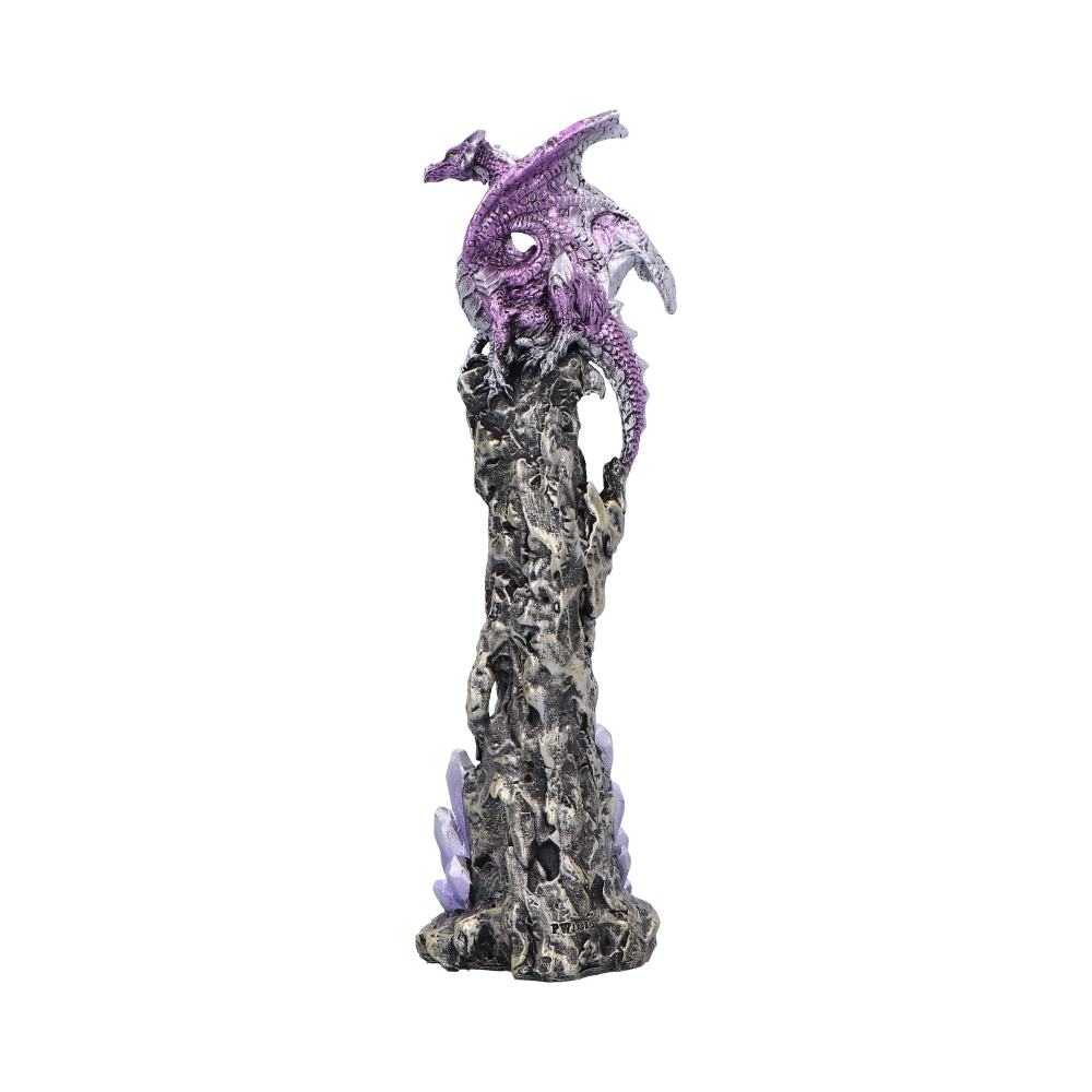 Mythic Crystal Dragon Incense Stick Holder: 4 - Incense Holders By NN Designs