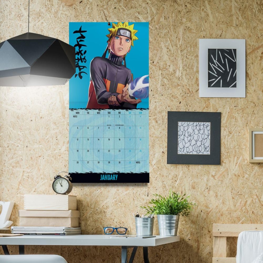 Naruto: Shippuden Square Calendar 2026: 3 - Calendars By Naruto