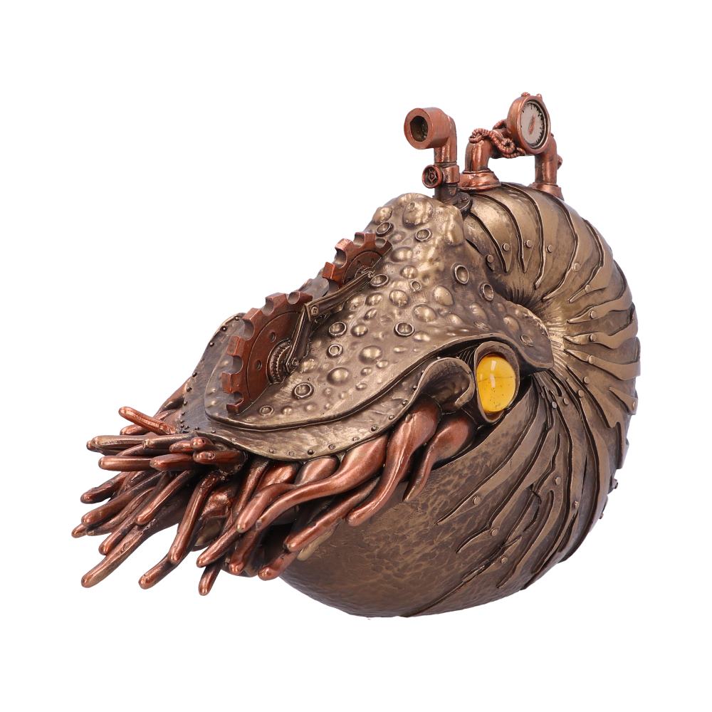 The Nautilus Steampunk Marine Mollusc Figurine 23.5cm: 3 - Figures & Collectables By Gift Moments