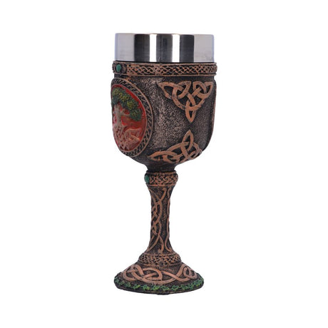 Nemesis Now Celtic Tree Of Life Goblet Wine Glass 17.5cm: 3 - Goblets & Chalices By Gift Moments