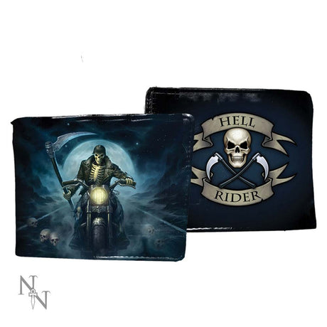 Nemesis Now James Ryman Hell Rider Biker Wallet Blue 11cm: 2 - Wallets By James Ryman