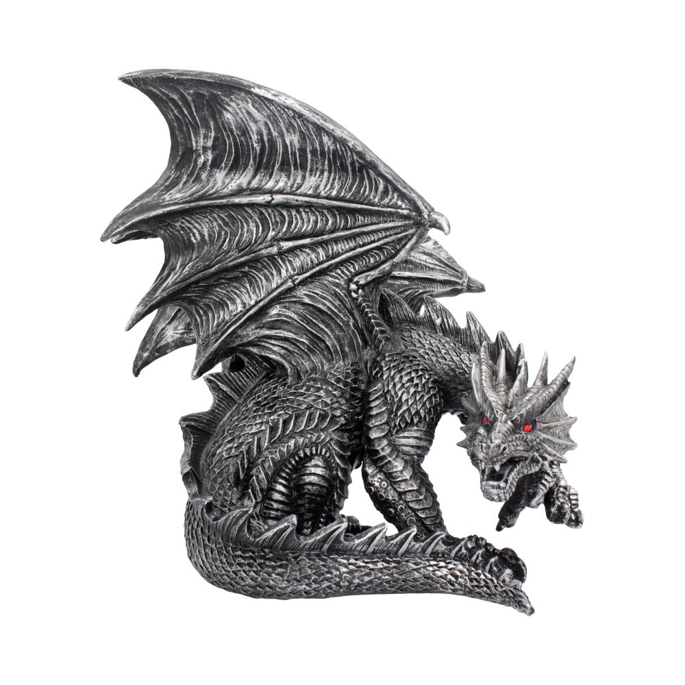 Nemesis Now Obsidian Dragon Figurine 25cm: 2 - Figurines Medium (15-29cm) By NN Designs