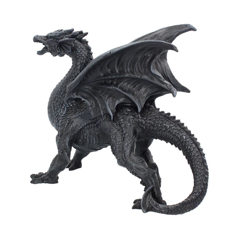 Nemesis Now Obsidian Dragon Watcher 31cm: 3 - Figurines Large (30-50cm) By Gift Moments