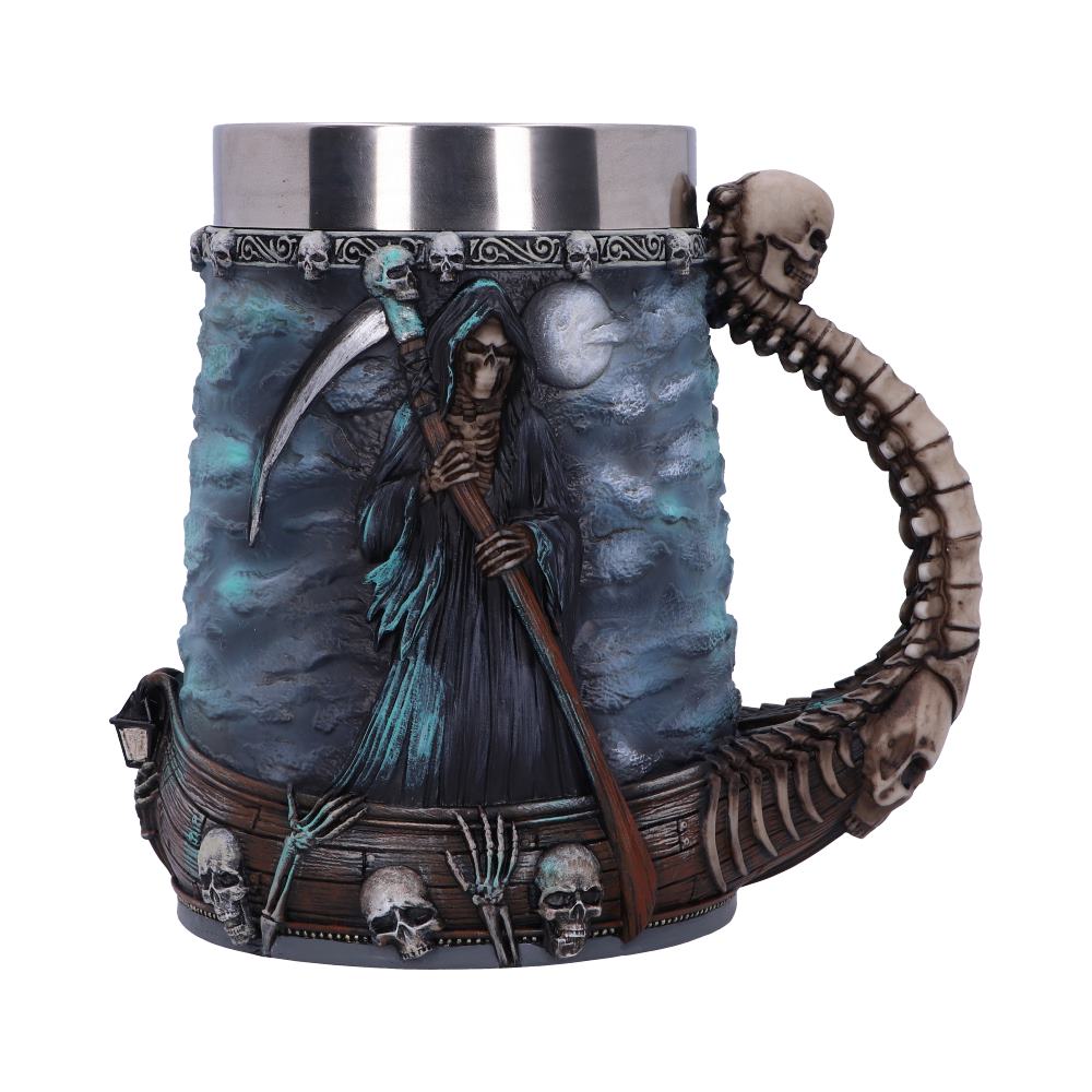 Nemesis Now River Styx Grim Reaper Tankard: 2 - Tankards By NN Designs