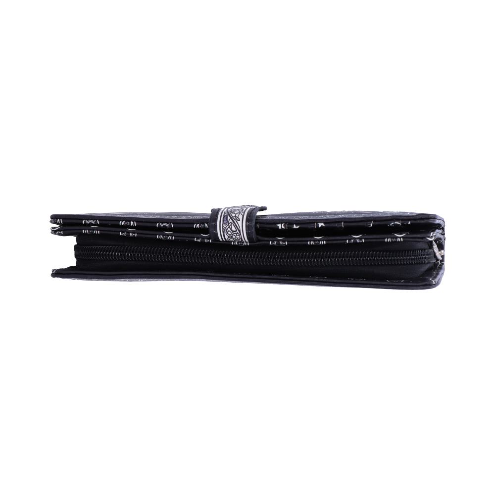 Nemesis Now Spirit Board Embossed Purse Ouija Wallet Black 18.5cm - Shop Purses At Gift Moments - 3