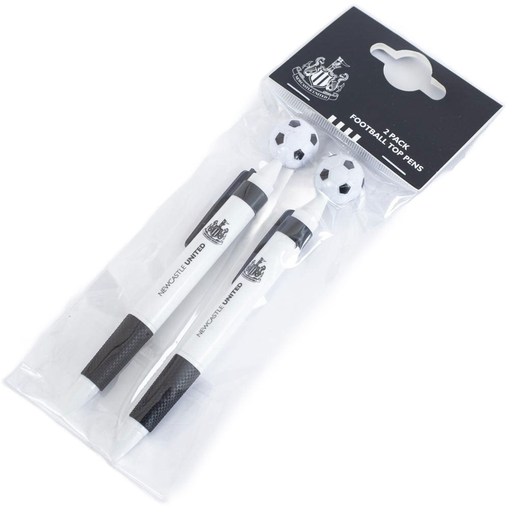 Newcastle United FC 2pk Football Pen - Shop Pens At Gift Moments - 3