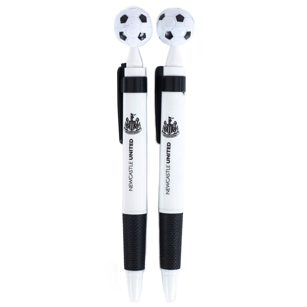 Newcastle United FC 2pk Football Pen - Shop Pens At Gift Moments - 2