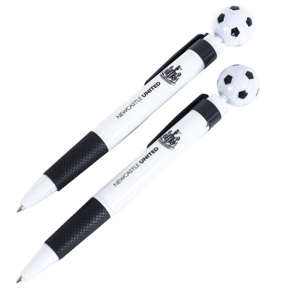 Newcastle United FC 2pk Football Pen - Shop Pens At Gift Moments - 1