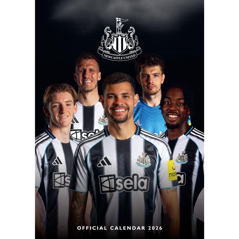 Newcastle United FC A3 Calendar 2026: 1 - Calendars By Newcastle United