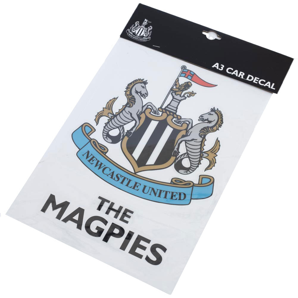 Newcastle United FC A3 Car Decal: 3 - Car Accessories By Newcastle United
