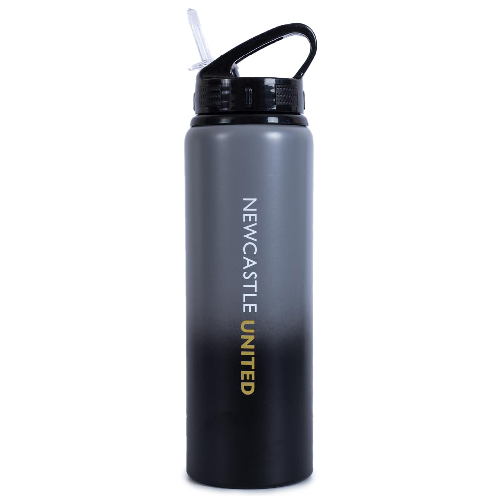 Newcastle United FC Aluminium Drinks Bottle XL: 3 - Water Bottles By Newcastle United