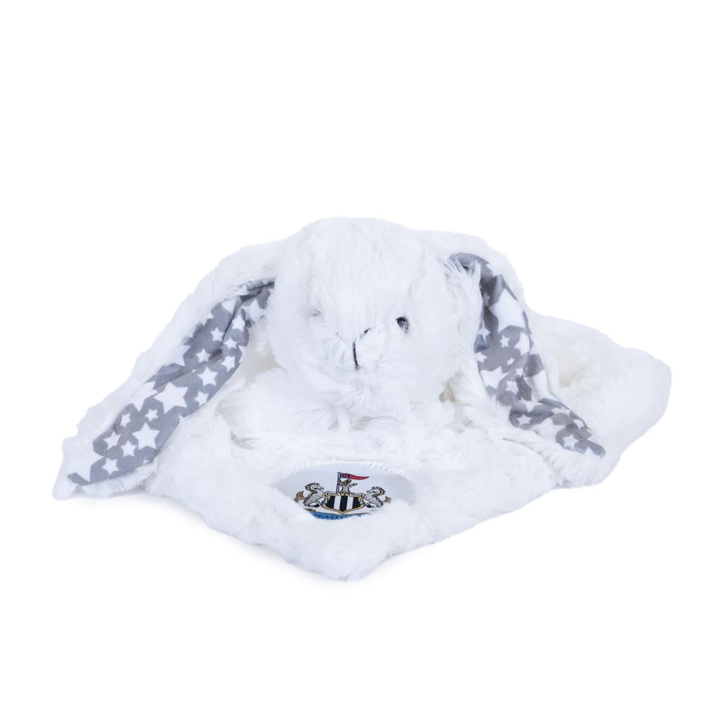 Newcastle United FC Baby Comforter Rabbit - Shop Baby At Gift Moments - 1