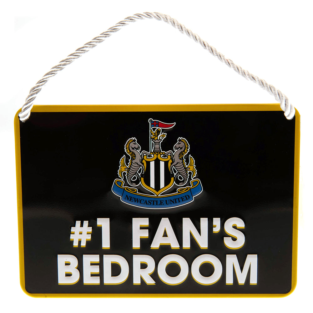 Newcastle United FC Bedroom Sign No1 Fan: 2 - Signs & Plaques By Newcastle United