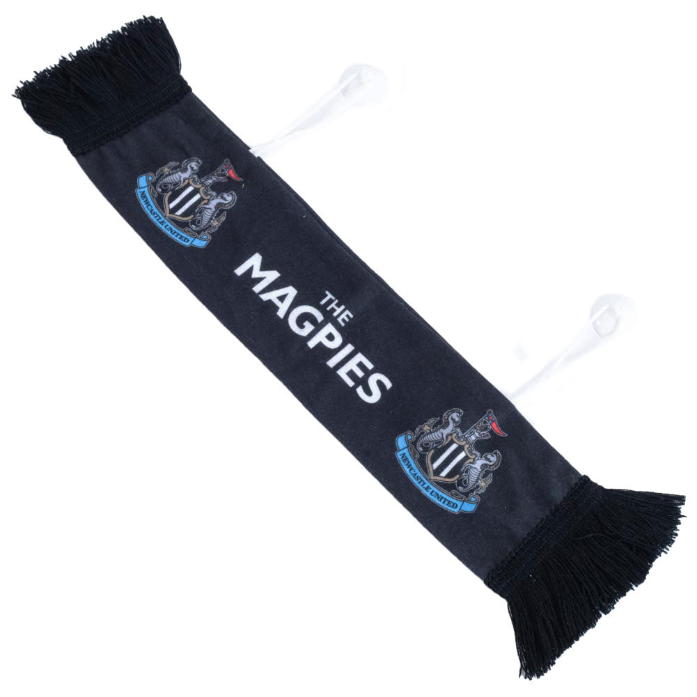 Newcastle United FC Mini Magpies Car Scarf: 2 - Car Accessories By Newcastle United