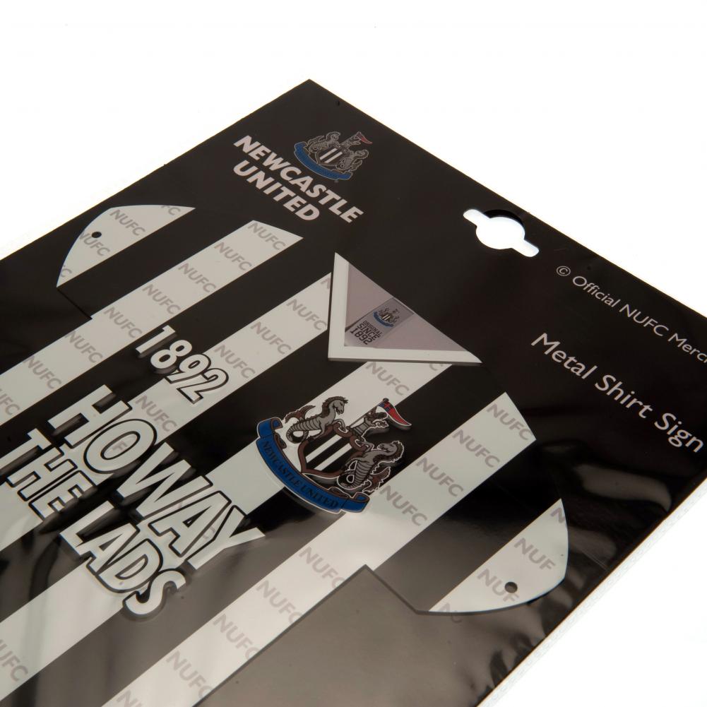Newcastle United FC Metal Shirt Sign: 3 - Signs & Plaques By Newcastle United