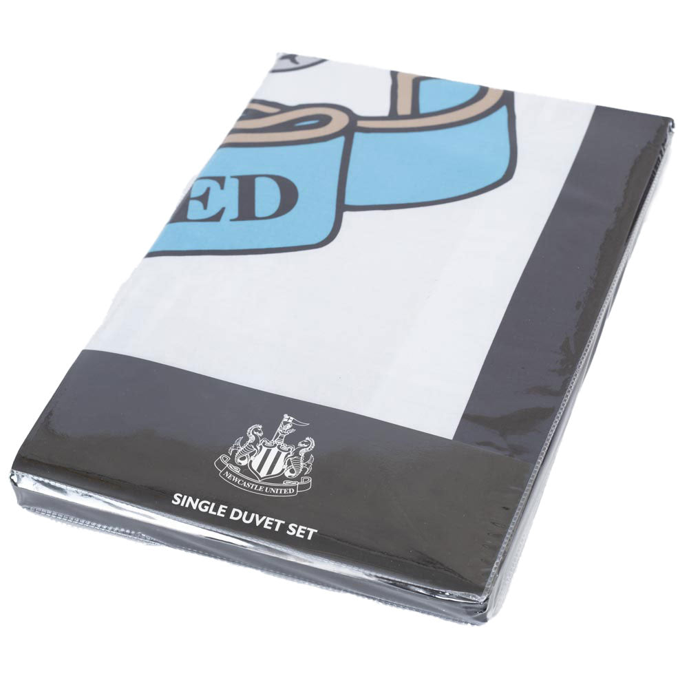 Newcastle United FC Single Duvet Set: 3 - Bedroom By Newcastle United