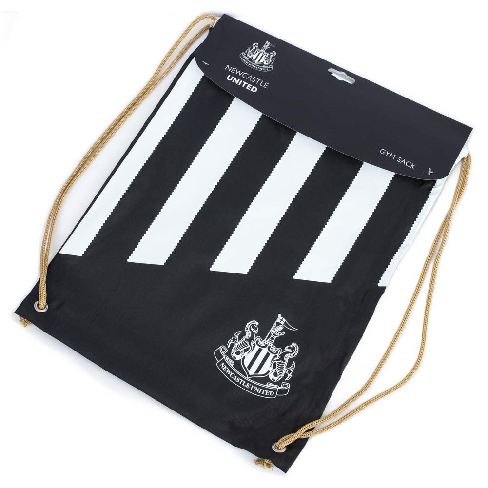 Newcastle United FC Stripe Gym Bag: 3 - Bags By Newcastle United
