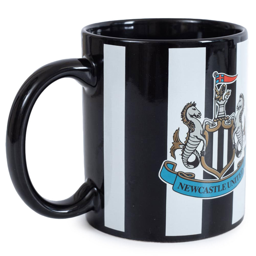 Newcastle United FC Striped Mug: 4 - Mugs By Newcastle United