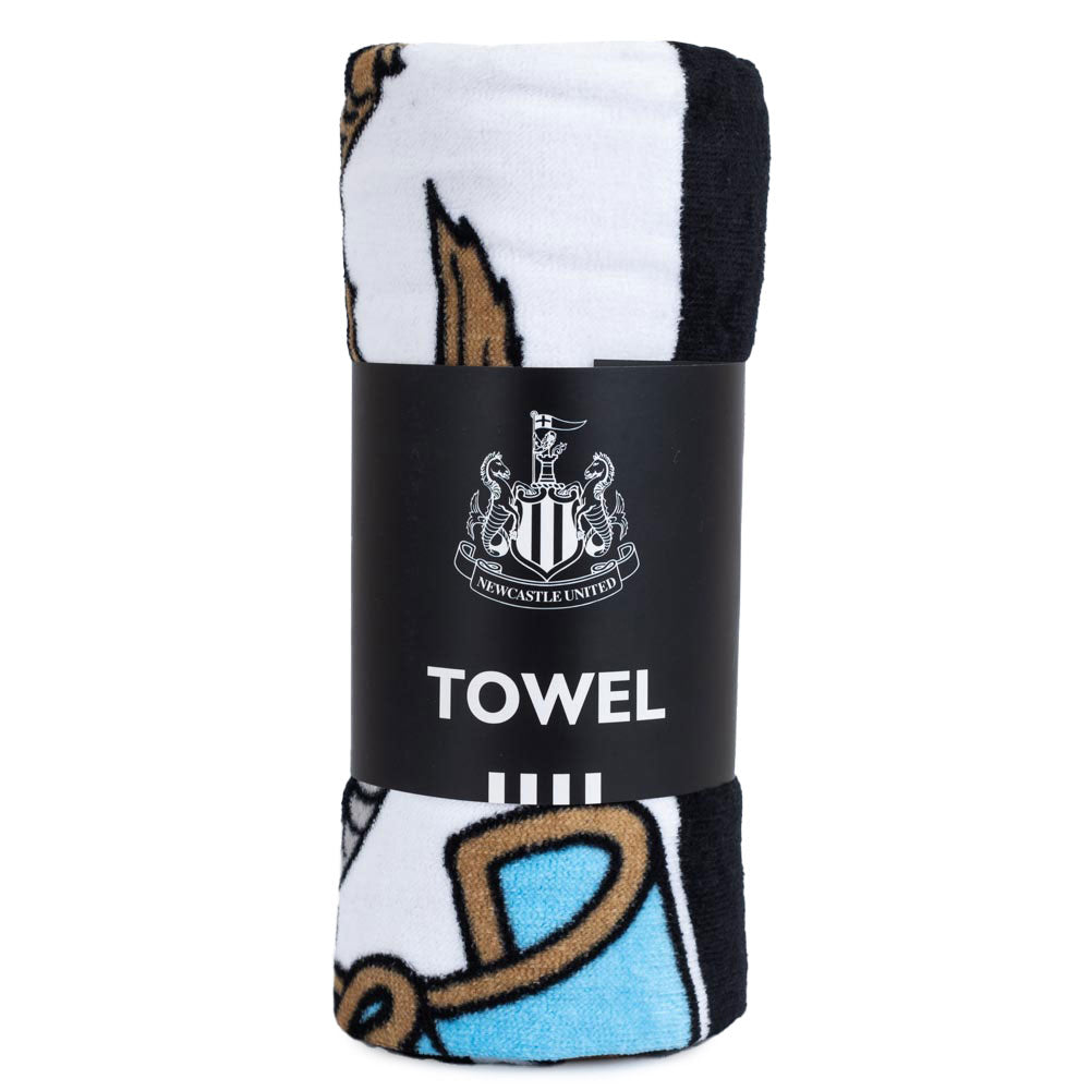 Newcastle United FC Towel - Shop Towels At Gift Moments - 6