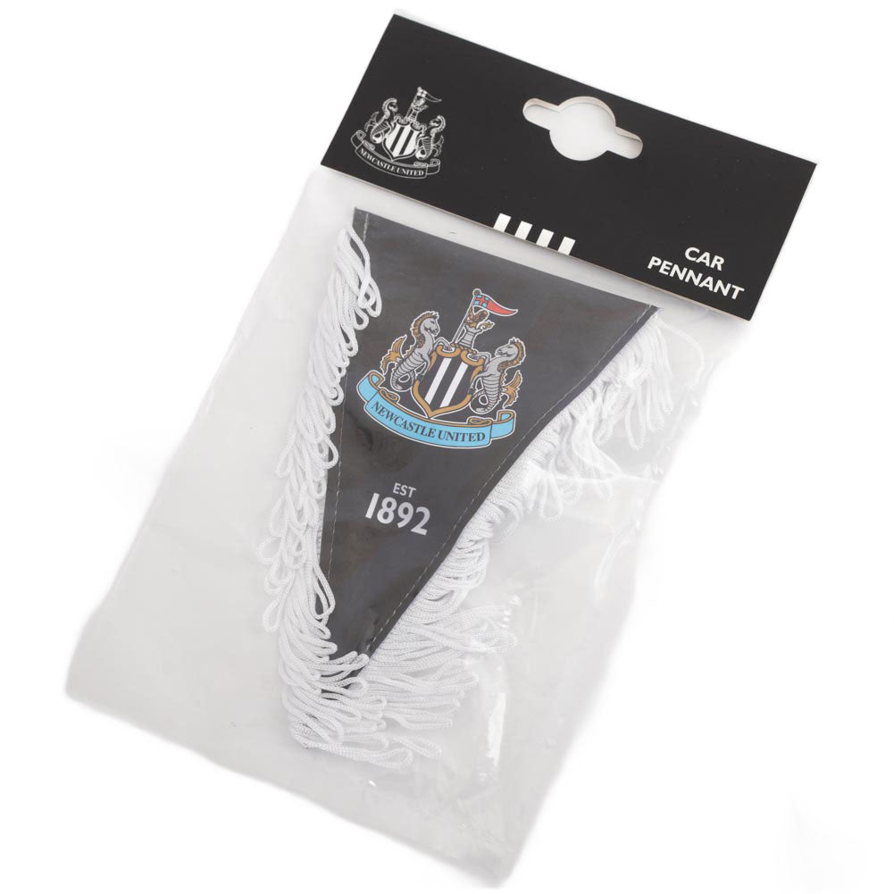 Newcastle United FC Triangular Mini Pennant: 4 - Flags & Banners By Newcastle United