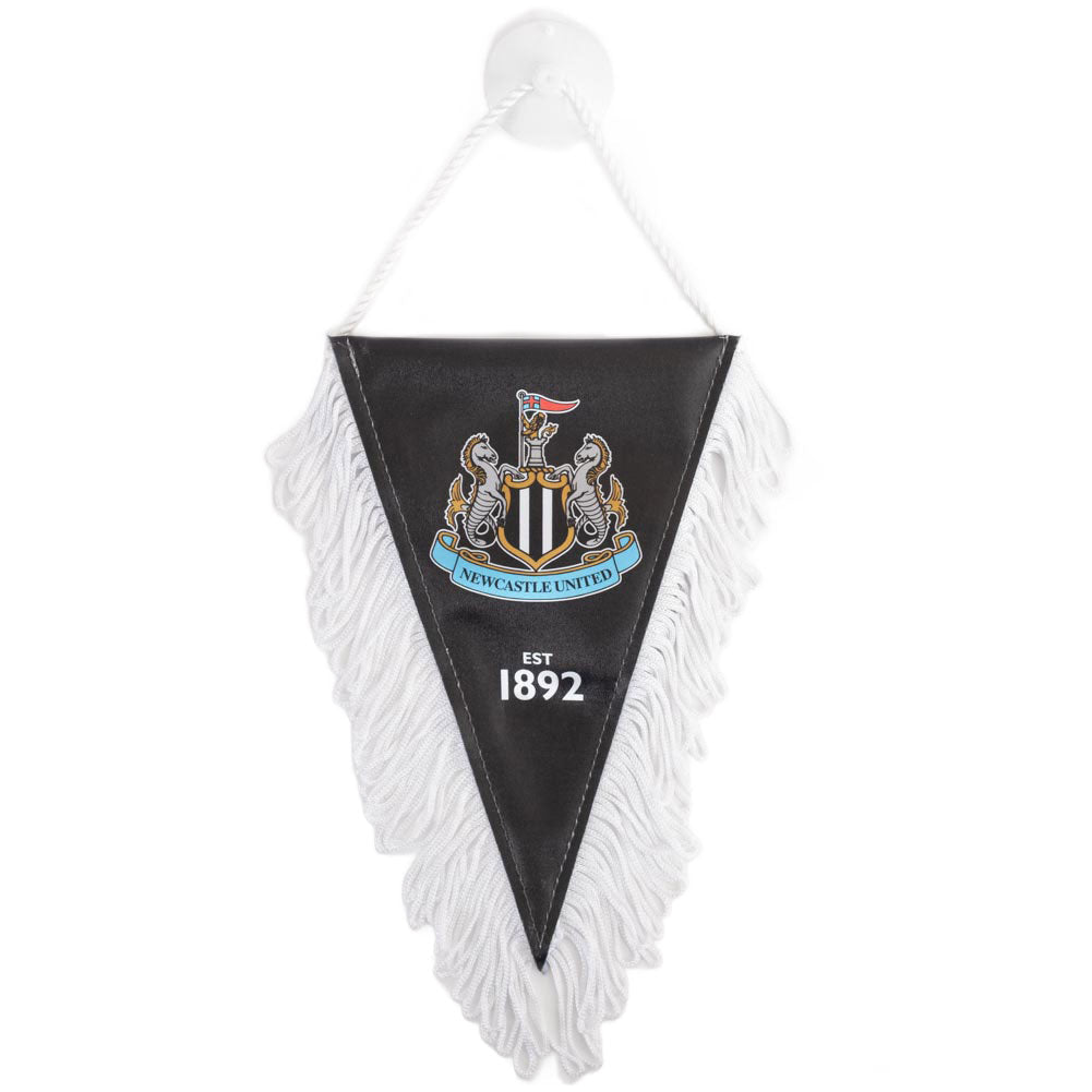 Newcastle United FC Triangular Mini Pennant: 3 - Flags & Banners By Newcastle United