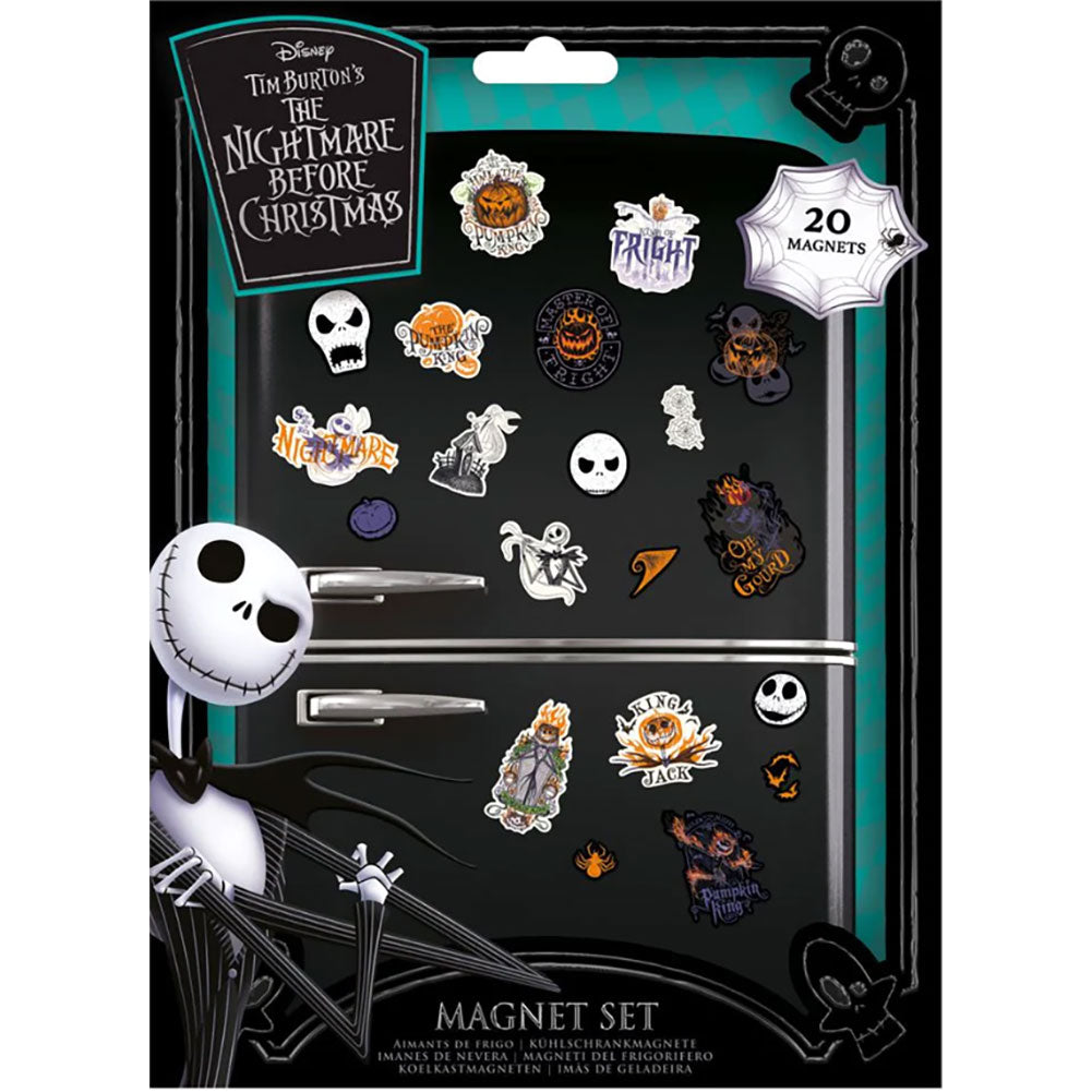 The Nightmare Before Christmas Fridge Magnet Set - Shop Magnets At Gift Moments - 1